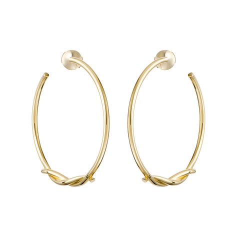 cartier entrelaces earrings.